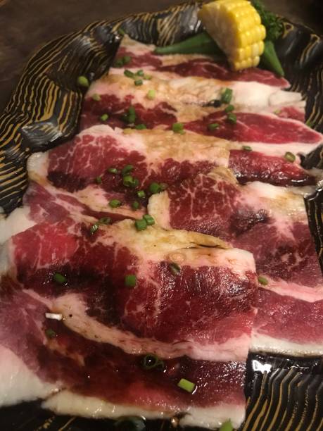istock Beef belly with Japanese sauce 1495368037