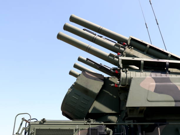 istock Artillery missile systems 