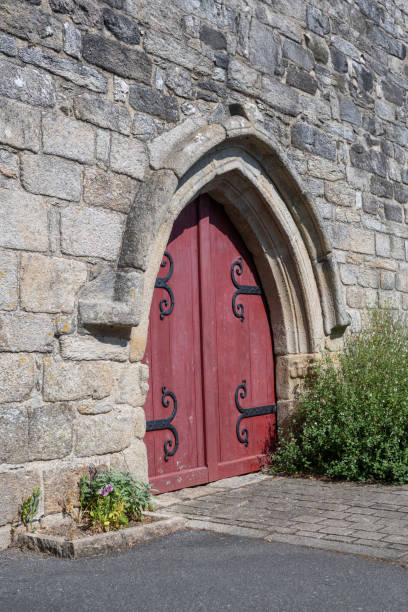 istock Old church door 1495368846