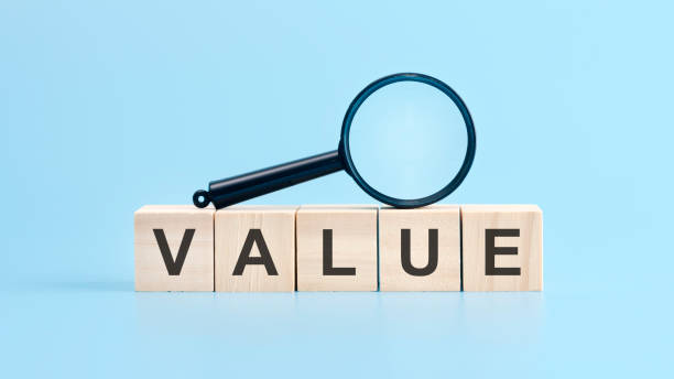 istock value word made with building blocks, business concept 1495377740