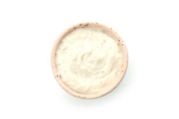 istock Bowl with mushroom sauce isolated on white background 1495378787