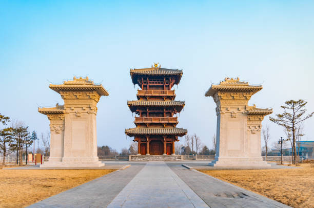 istock Taiyuan Jinci Park landscape 1495388372