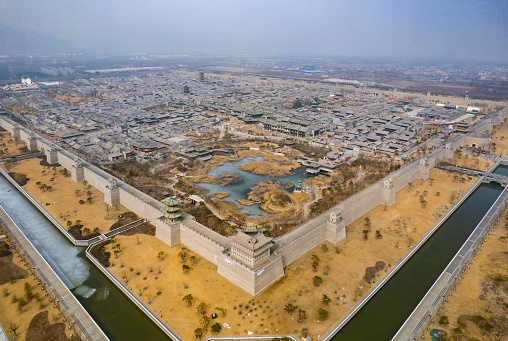 The ancient county of Taiyuan, Shanxi Province, China