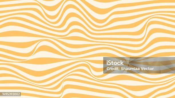 Swirl Distorted Pattern Line Art Pattern Abstract Background With Wave Swirl Distorted And ...