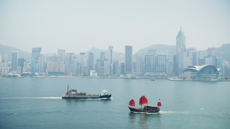 Hong Kong at Victoria Harbor