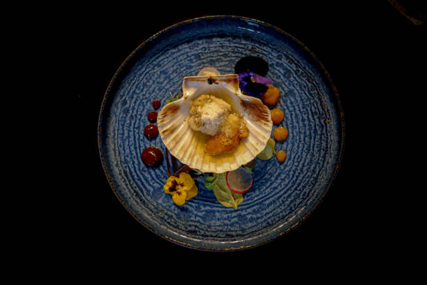 istock Preparation and decoration seafood in Istria 1495394728
