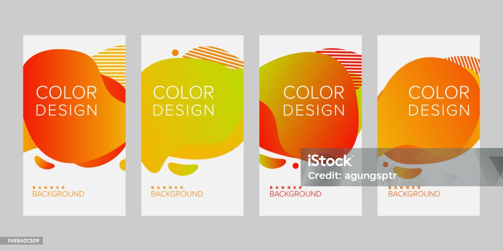 Color Guide Banner Color Background Banner Vector Design Template Stock Illustration ...