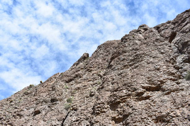 istock Looking Up at Tall Cliff on Picketpost Mountain in Arizona 1495408871