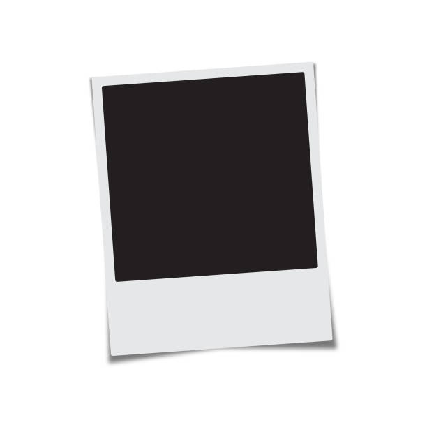 stockillustraties, clipart, cartoons en iconen met photo frame vector design on white background. - fotolijst