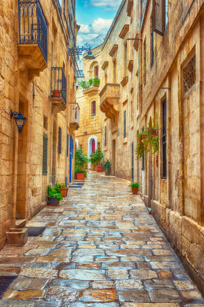 istock An Alley in Birgu Old Town 1495418658