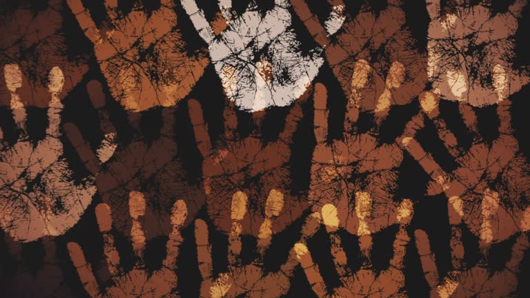 Handprints Diversity and Inclusion Concept Background