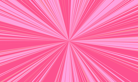 Background sunburst pink rays - burst of light