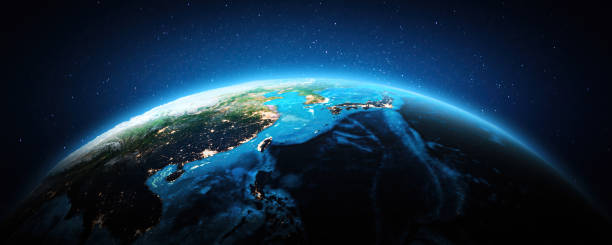 istock Asia - China, Japan, Taiwan at night 1495443202