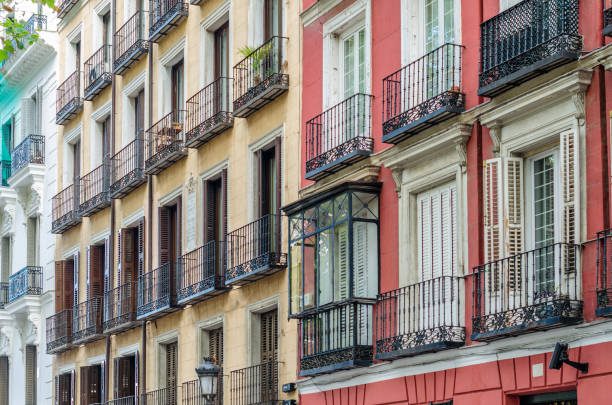 istock Architectural detail in Madrid, Spain 1495465672