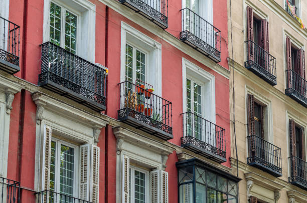 istock Architectural detail in Madrid, Spain 1495465673