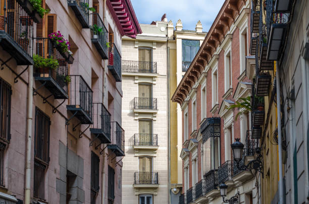 istock Architectural detail in Madrid, Spain 1495465802