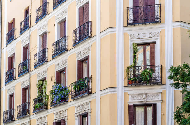 istock Architectural detail in Madrid, Spain 1495465807