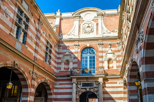 The Capitol building, the seat of the city council of Toulouse, France