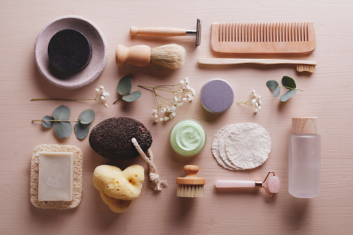 Zero waste and organic objects for personal hygiene