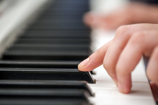 Pianist, Hands Playing the Piano, Musician