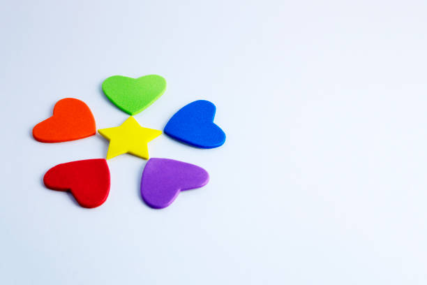 istock Flower formed with star and hearts 1495503697