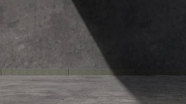 istock outdoor brick and concrete combination creative atmosphere with sharp shadows abstract street modern 3d rendering background design material 1495522911
