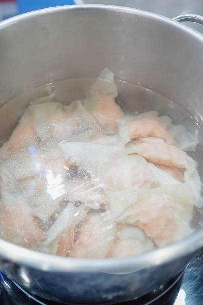 istock shrimp dumpling soup, Asian food style 1495555841