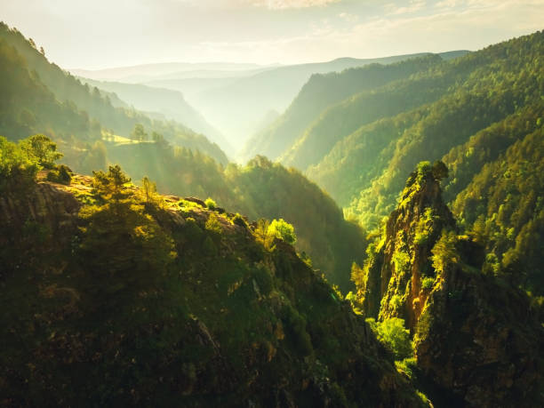 istock Green mountains in. Gil-Su valley in North Caucasus, Russia. 1495556254