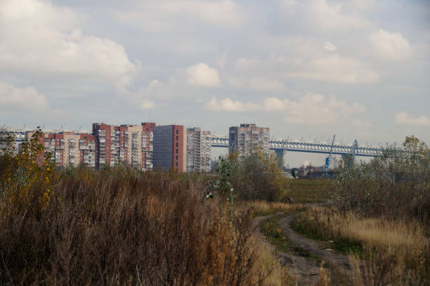 istock Autumn landscape on Kanonersky Island 1495558877