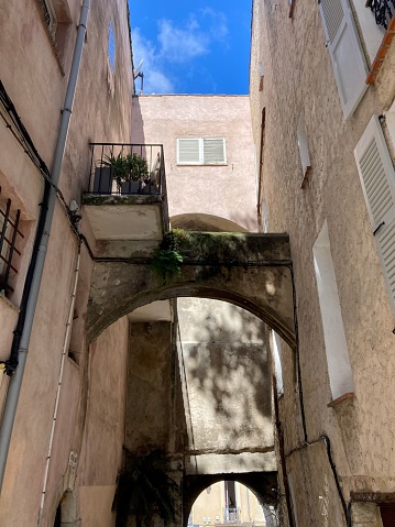 istock France - Côte d’Azur - Antibes - Little street un the old town 1495559039