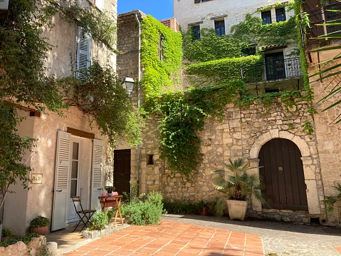 istock France - Côte d’Azur - Antibes - Little street un the old town 1495560071