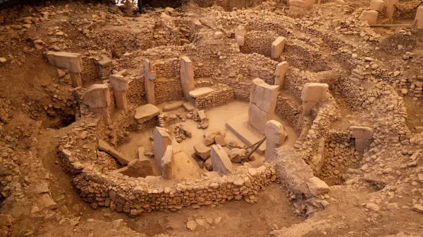 Photo of Göbekli Tepe is an archaeological site from the Neolithic period.