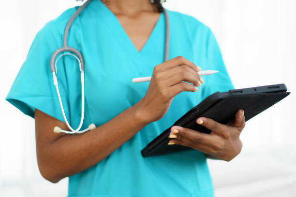 istock Female doctor portrait. 1495570510
