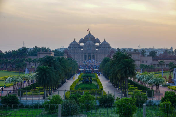 istock Akshardham Temple (Swaminarayan Akshardham) in New Delhi 1495572521