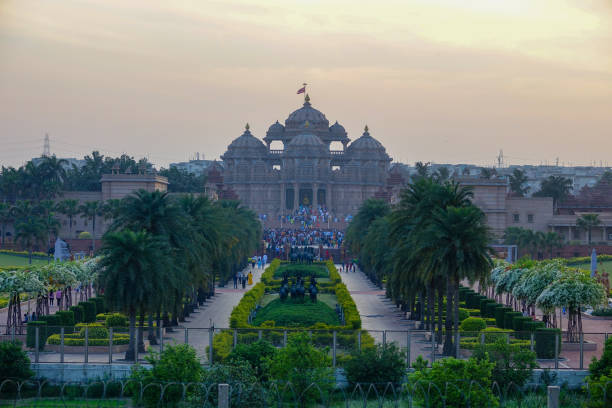 istock Akshardham Temple (Swaminarayan Akshardham) in New Delhi 1495572676