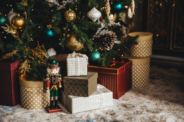 Free Stock Photo of Christmas tree and gifts | Download Free Images and ...