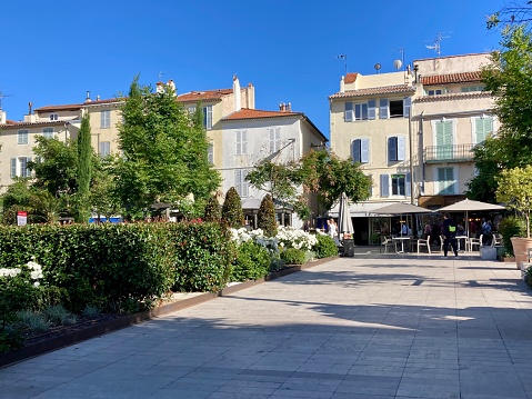 France - Côte d’Azur - Antibes - main place - Place des Martyrs de la Résistance