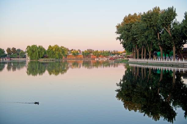 istock Morning at Houhai park 1495575844