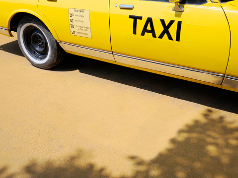 old american taxi