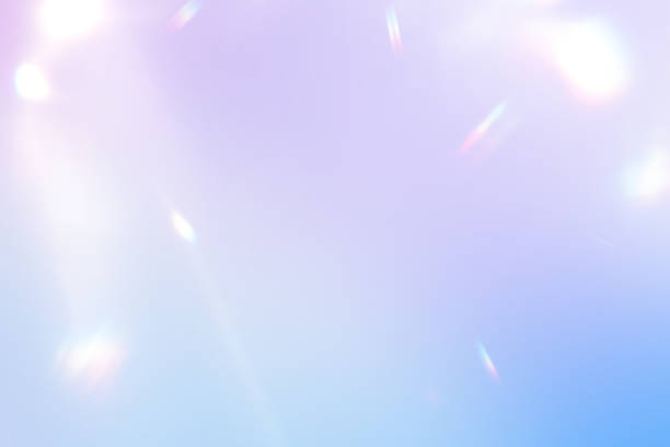 istock Abstract bokeh background of colorful glowing lights with soft focus in bright sunlight 1495577019