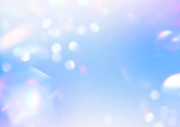 istock Abstract bokeh background of colorful glowing lights with soft focus in bright sunlight 1495577129
