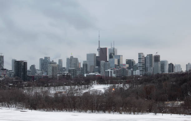 istock Toronto Skyline on a Cloudy Winter Day 1495577770