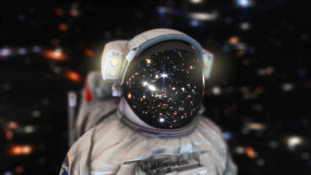 istock Exploring the Boundless Cosmos: A Visionary Astronaut in a Cutting-Edge Space Suit Embarking on a Celestial Odyssey. Highest Quality Render. 1495592853