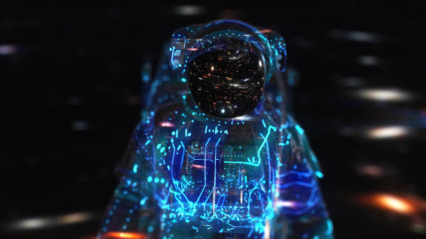 istock Exploring the Boundless Cosmos: A Visionary Astronaut in a Cutting-Edge Space Suit Embarking on a Celestial Odyssey. Highest Quality Render. 1495593027