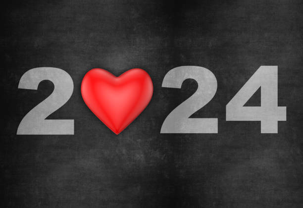 istock New Year 2024 on Blackboard 1495598223