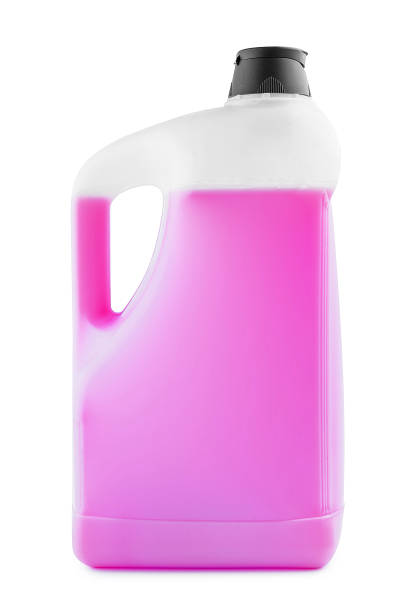 istock White plastic bottle with brown liquid and a black cap 1495609652