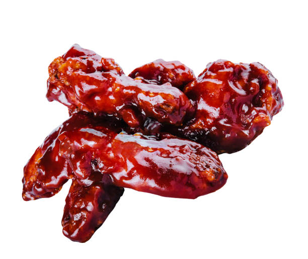 istock delicious crispy roasted chicken wings on white 1495611646