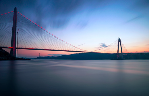 Third Bridge at Istanbul, Yavuz Sultan Selim Bridge (Turkey)