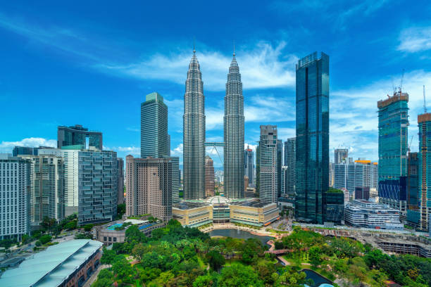 istock skyscraper at Kuala lumpur city in Malaysia. 1495636399