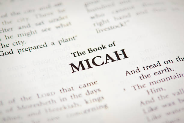 istock Bible open to the Book of Micah 1495646466